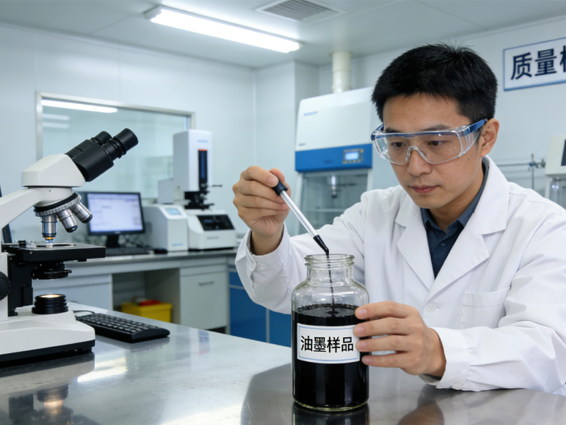 中之星水性油墨品質(zhì)檢測(cè)